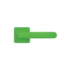 Paire de béquille MOOD Q sur rosace carrées C11 vert citron