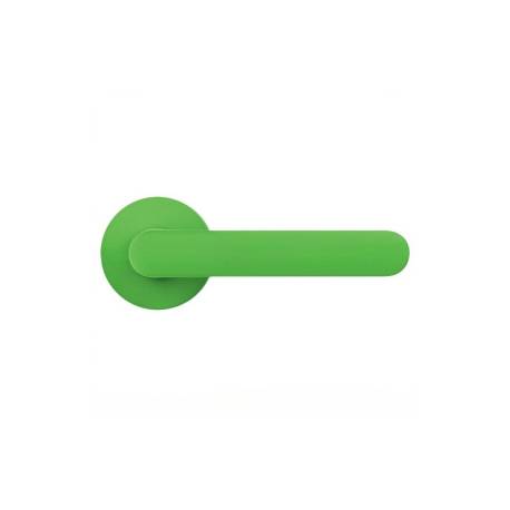 Paire de béquille MOOD sur rosace ronde C11 vert cition