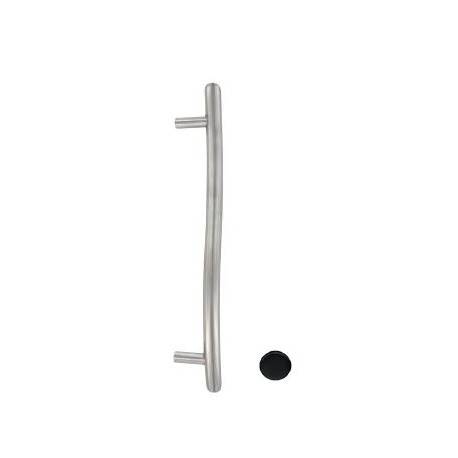 Unité poignée de tirage S "Modèle 59" diam.25 mm long:460 EA:350 inox brossé