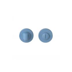 Paire de rosaces rondes conda sans voyant (BC), C06 bleu océan