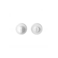 Paire de rosaces rondes conda sans voyant (BC), MOOD C01 blanc