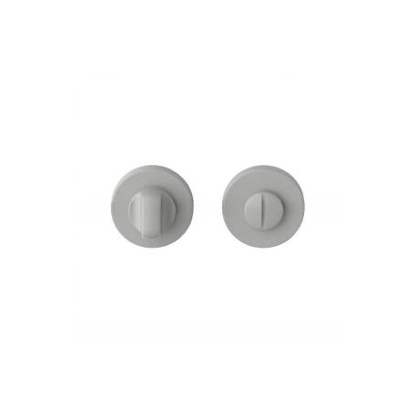 Paire de rosaces rondes conda sans voyant (BC), MOOD C04 Silver