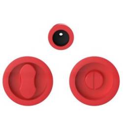 Cuvette encastrée MOOD ONE ronde Ø 57 mm sans serrure ,C07 Rouge framboise