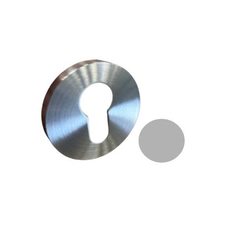 Paire de rosaces rondes MOOD ONE/DUE clé I (BC),C04 Silver