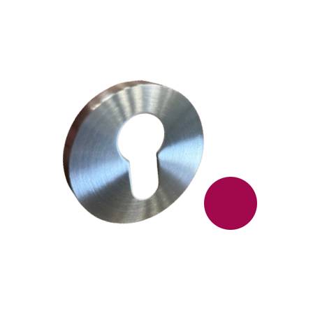 Paire de rosaces rondes MOOD ONE/DUE clé I (BC),C10 Violet