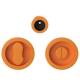 Cuvette encastrée MOOD ONE ronde Ø 57 mm sans serrure ,C08 Orange sunset
