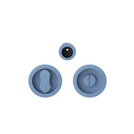 Cuvette encastrée MOOD ONE ronde Ø 57 mm sans serrure ,C06 Bleu océan