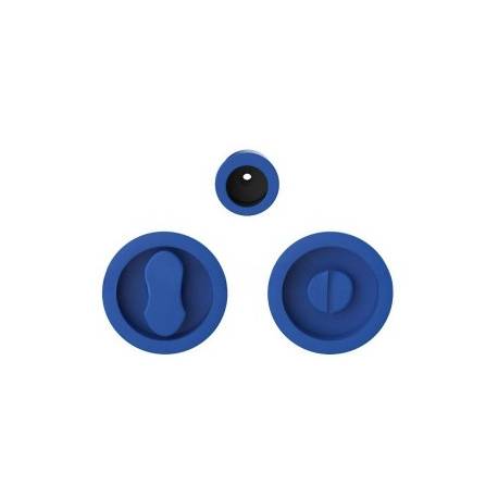 Cuvette encastrée MOOD ONE ronde Ø 57 mm sans serrure ,C12 Bleu capri