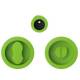 Cuvette encastrée MOOD ONE ronde Ø 57 mm sans serrure ,C11 Vert citron