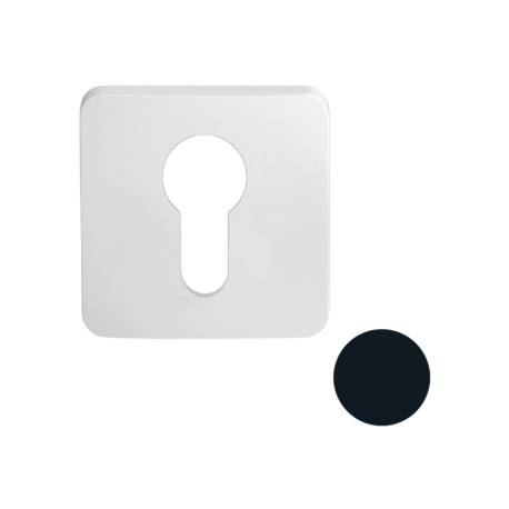 Paire de rosaces carrées MOOD clé I (CR),C05 Titan