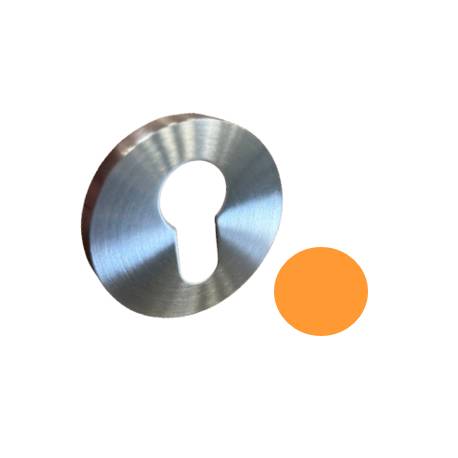 Paire de rosaces rondes MOOD ONE/DUE clé I (BC), C08 orange sunset