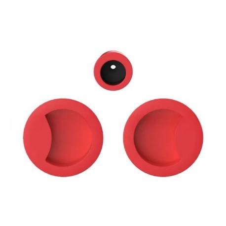 Cuvette encastrée MOOD ONE ronde Ø 57 mm,C07 Rouge framboise