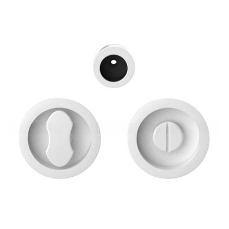 Cuvette encastrée MOOD ONE ronde Ø 57 mm sans serrure ,C01 Blanc