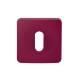 Paire de rosaces carrées MOOD ONE/DUE clé L (CR),C10 Violet