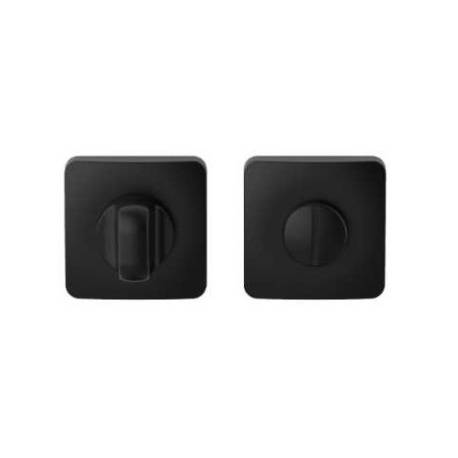 Paire de rosaces carrées conda MOOD ONE Q sans voyant (CR), C03 noir