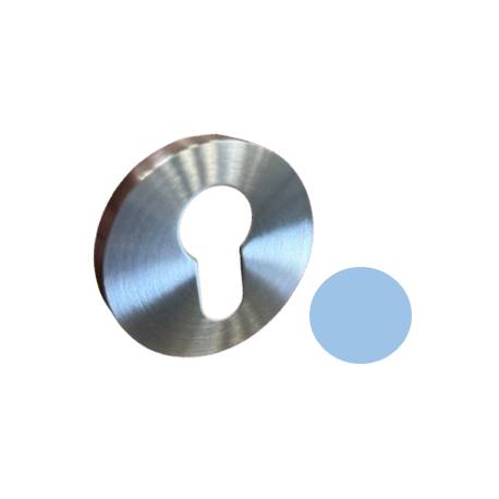 Paire de rosaces rondes MOOD ONE/DUE clé I (BC),C06 bleu océan