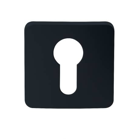 Paire de rosaces carrées MOOD ONE/DUE clé I (CR),C05 Titan