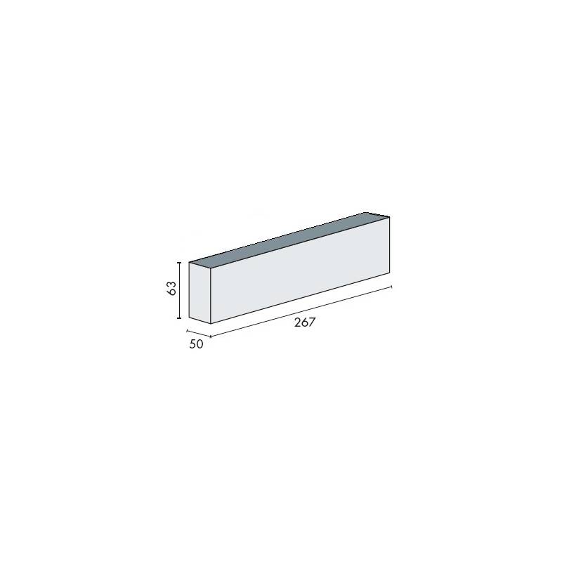 Corps seul ferme-porte EXS 620 force 2-5 argent