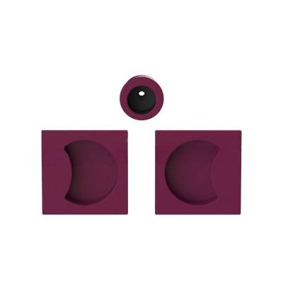 Cuvette encastrée MOOD Q carré 57 mm,C10 Violet