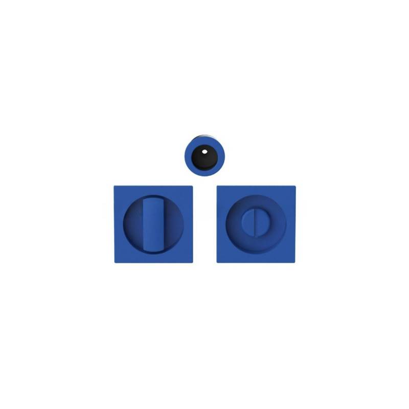 Cuvette encastrée MOOD Q carré 57 mm sans serrure ,C12 Bleu capri