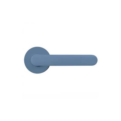 Paire de béquille MOOD ONE sur rosace ronde C06 Bleu océan