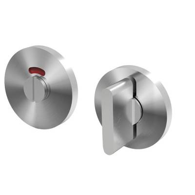 Ensemble condamnation - décondamnation avec voyant série Project Inox brossé