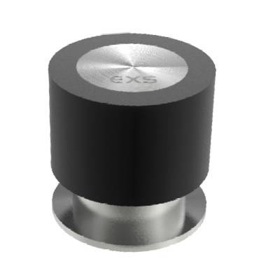 Butoir de sol D:30 mm série Project, finition inox brossé AISI 304