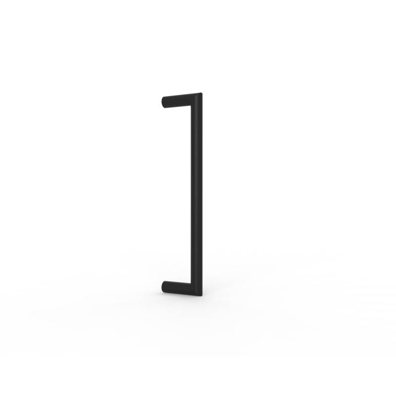 Unité poignée de tirage E "Modèle 55" diam.19 mm long:319 EA:300, noir mat