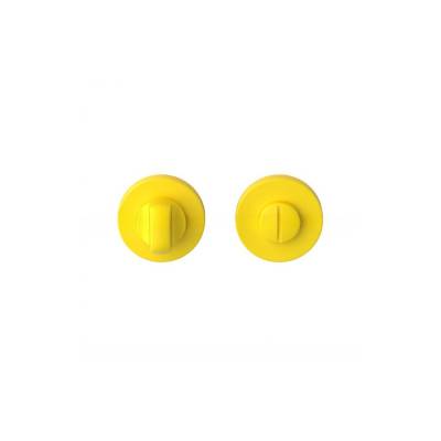 Paire de rosaces rondes MOOD ONE conda sans voyant (BC), C09 jaune citron
