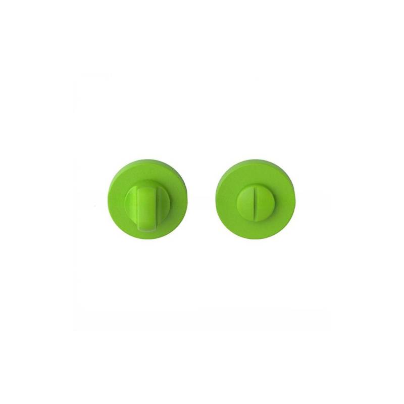 Paire de rosaces rondes MOOD ONE conda sans voyant (BC), C11 vert citron