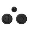 Cuvette encastrée MOOD ONE ronde Ø 57 mm sans serrure ,C03 Noir