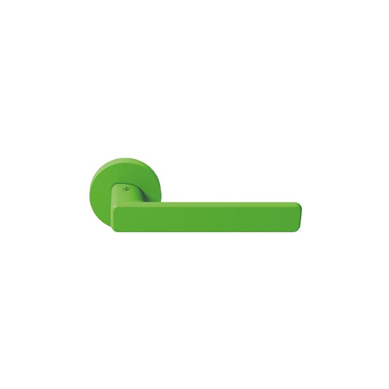Paire de béquille MOOD DUE sur rosace ronde C11 Vert citron