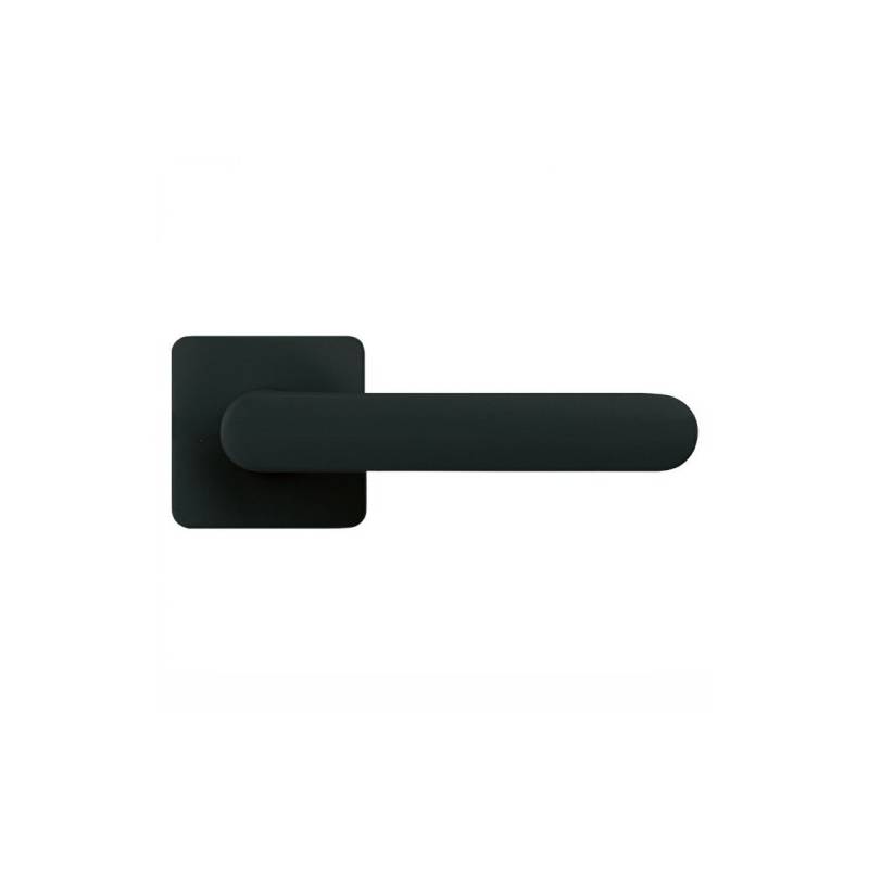 Paire de béquille MOOD ONE Q sur rosace carrées C03 noir