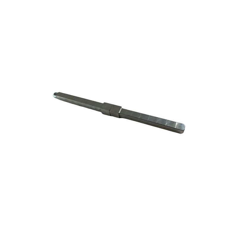 Tige carrée 2 pièces pour serrure électrique 9/7x140 (70+70)