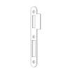 Gâche double empennage pour serrure EXS à rouleau inox