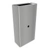 Distributeur mural papier essuie-mains, inox brossé 316