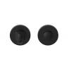 Paire de rosaces rondes conda sans voyant (BC), MOOD ONE C03 noir
