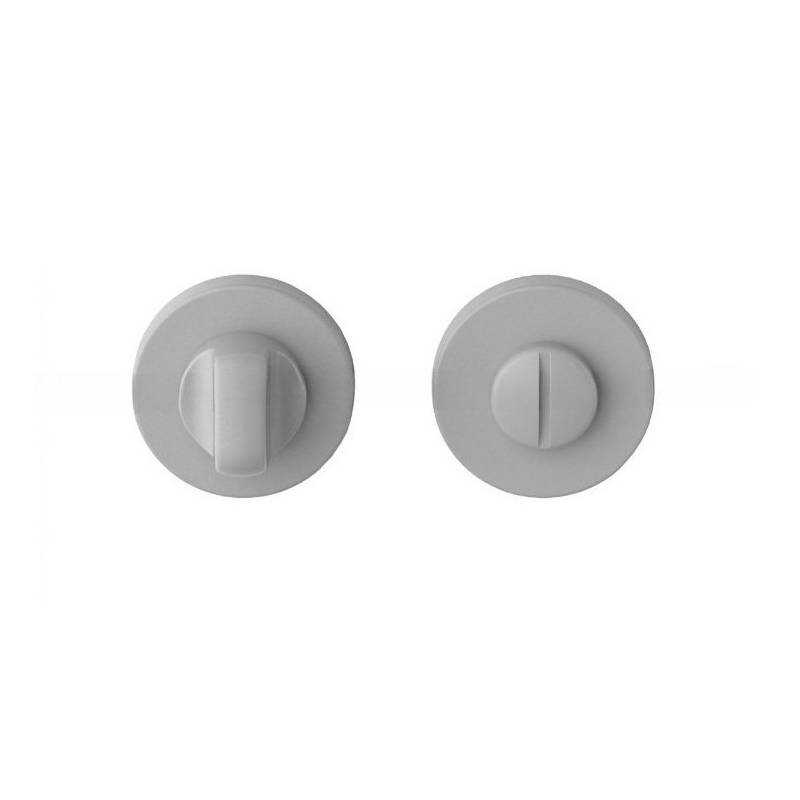 Paire de rosaces rondes conda sans voyant (BC), MOOD ONE C04 Silver