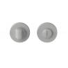 Paire de rosaces rondes conda sans voyant (BC), MOOD ONE C04 Silver