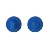 Paire de rosaces rondes MOOD ONE conda sans voyant (BC), C12 bleu capri