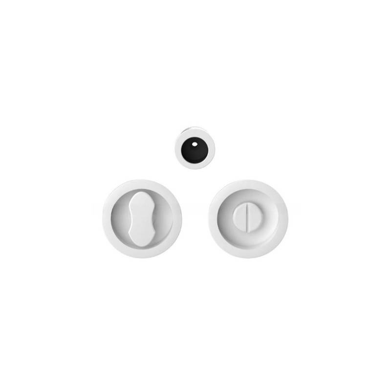 Cuvette encastrée MOOD ONE ronde Ø 57 mm sans serrure ,C01 Blanc