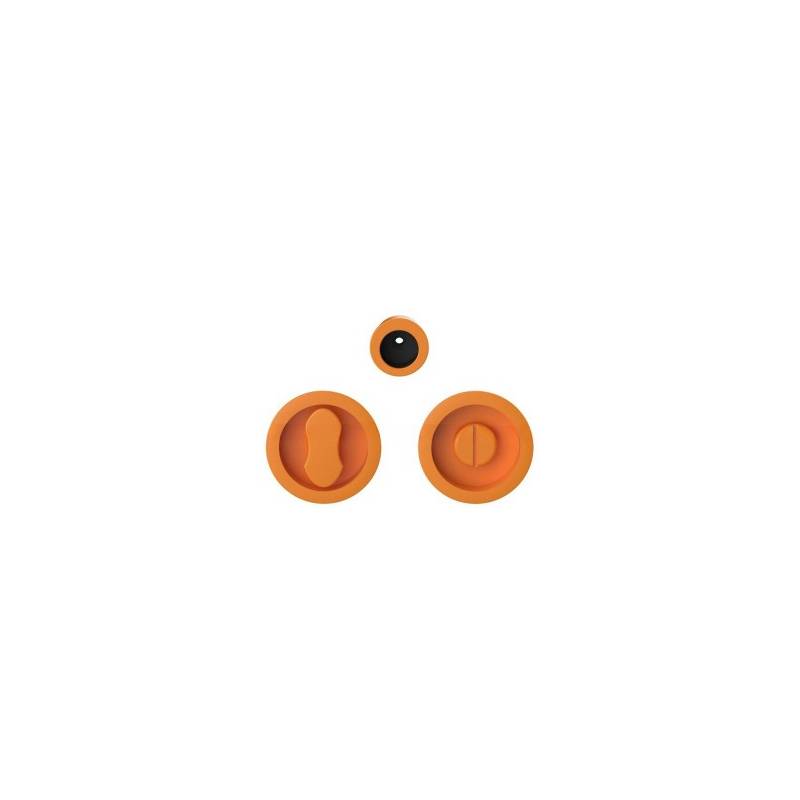 Cuvette encastrée MOOD ONE ronde Ø 57 mm sans serrure ,C08 Orange sunset