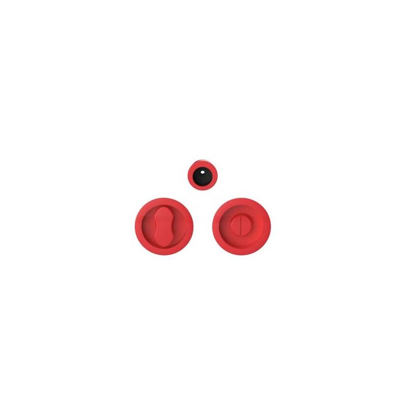 Cuvette encastrée MOOD ONE ronde Ø 57 mm sans serrure ,C07 Rouge framboise