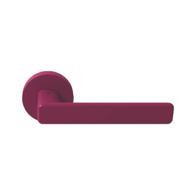 Paire de béquille MOOD DUE sur rosace ronde C10 Violet