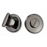 Paire de rosaces rondes conda sans voyant (BC), graphite brillant