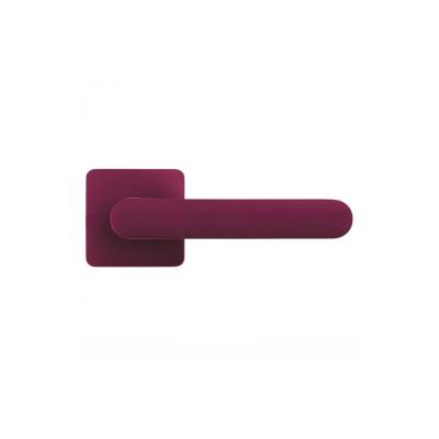 Paire de béquille MOOD ONE Q sur rosace carrées C10 violet