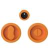 Cuvette encastrée MOOD ONE ronde Ø 57 mm sans serrure ,C08 Orange sunset