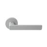 Paire de béquille MOOD DUE sur rosace ronde C04 Silver