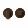 Paire de rosaces rondes conda sans voyant (BC) MOOD DUE C02 bronze