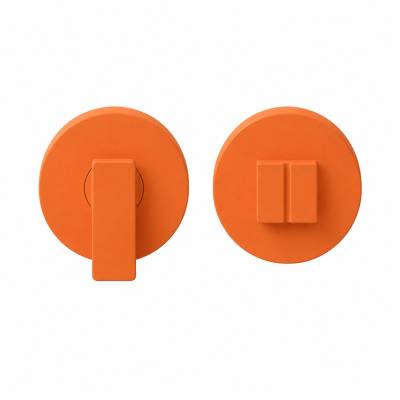Paire de rosaces rondes conda sans voyant (BC) MOOD DUE C08 orange sunset